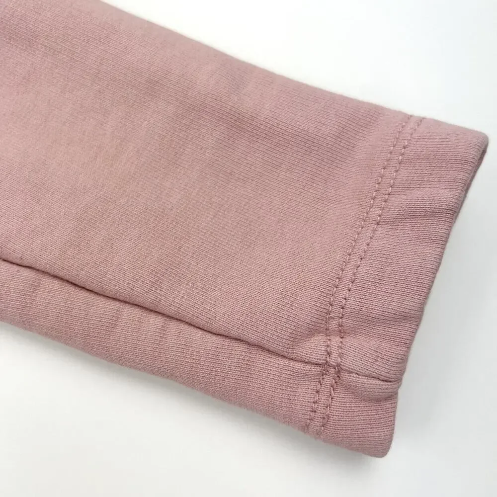 Hanna Andersson Pink Eyelet Sweatshirt